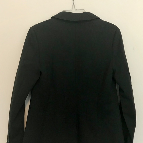 Never Worn! Women's H&M Black Blazer Coat Jacket Size 10 - Picture 3 of 4